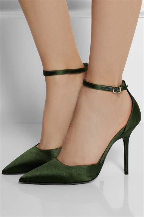 burberry silk pumps